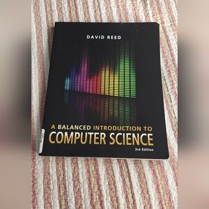 David Reed Black Computer Science Book